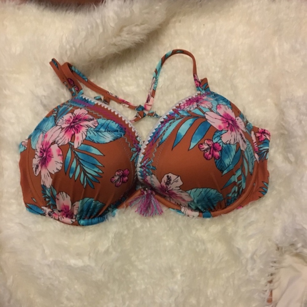 Shade Shore Bikini Swimsuit Top 34A. Lot Of 4 - Picture 5 of 7